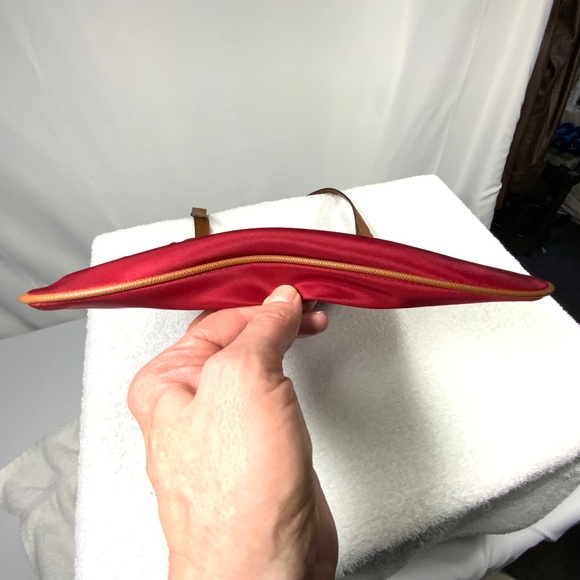 NWOT - Michael Kors Red Nylon Kempton Crossbody - Picture 9 of 14